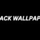 black wallpaper