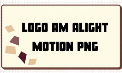 logo am alight motion png