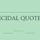 suicidal quotes