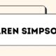Aaren Simpson