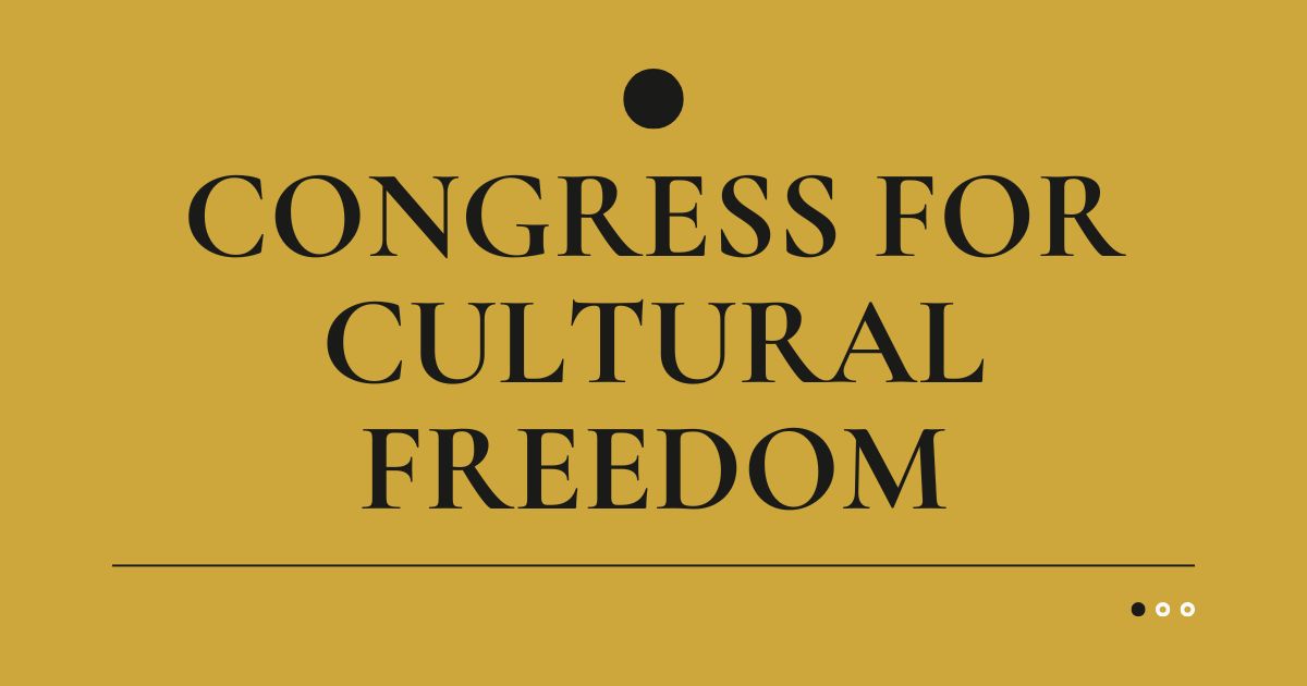 congress for cultural freedom