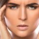 furrowed brow