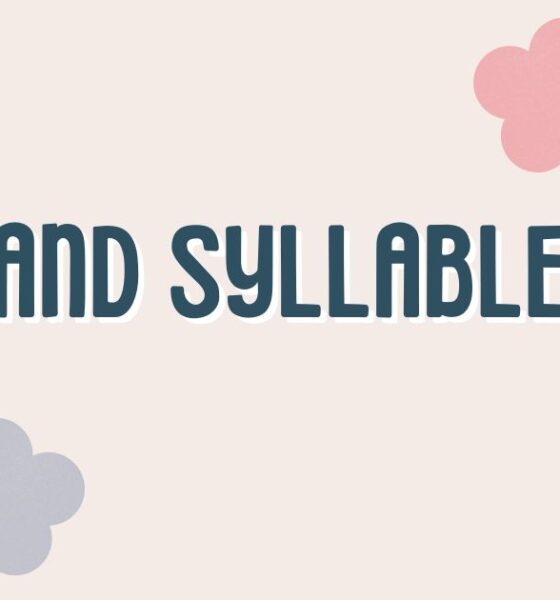 and syllable