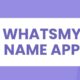 whatsmyname app