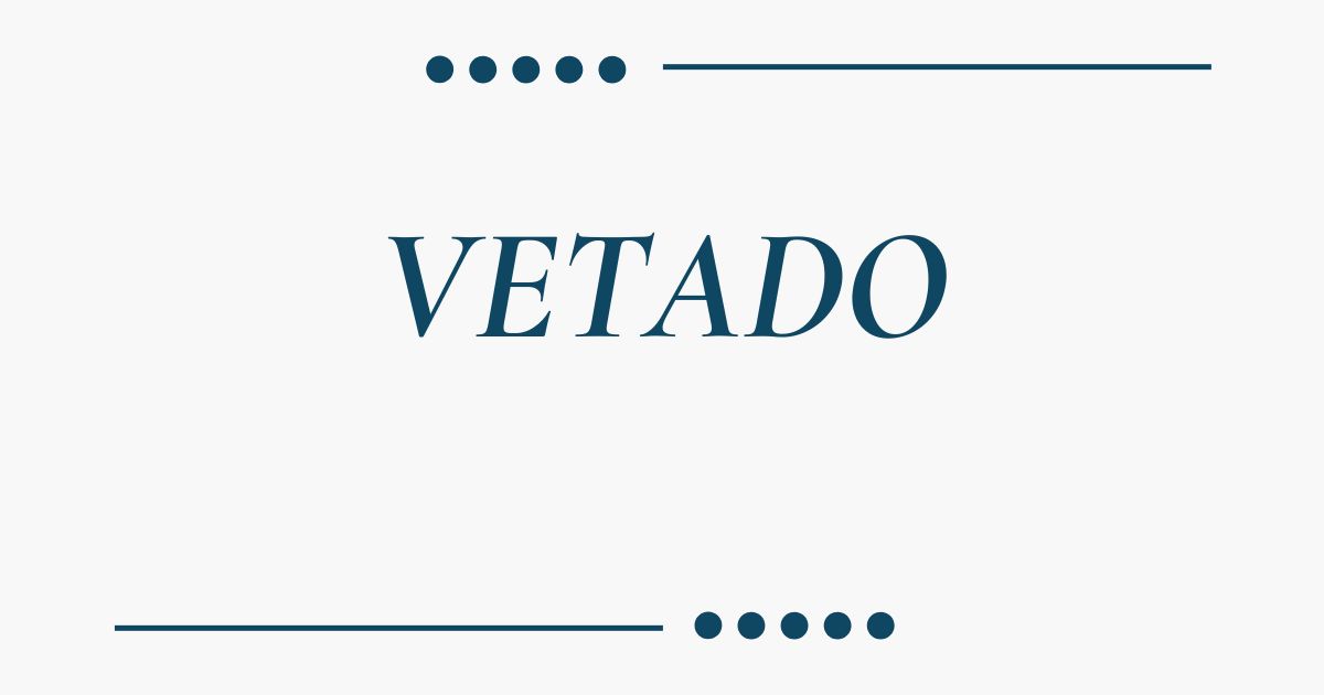 vetado