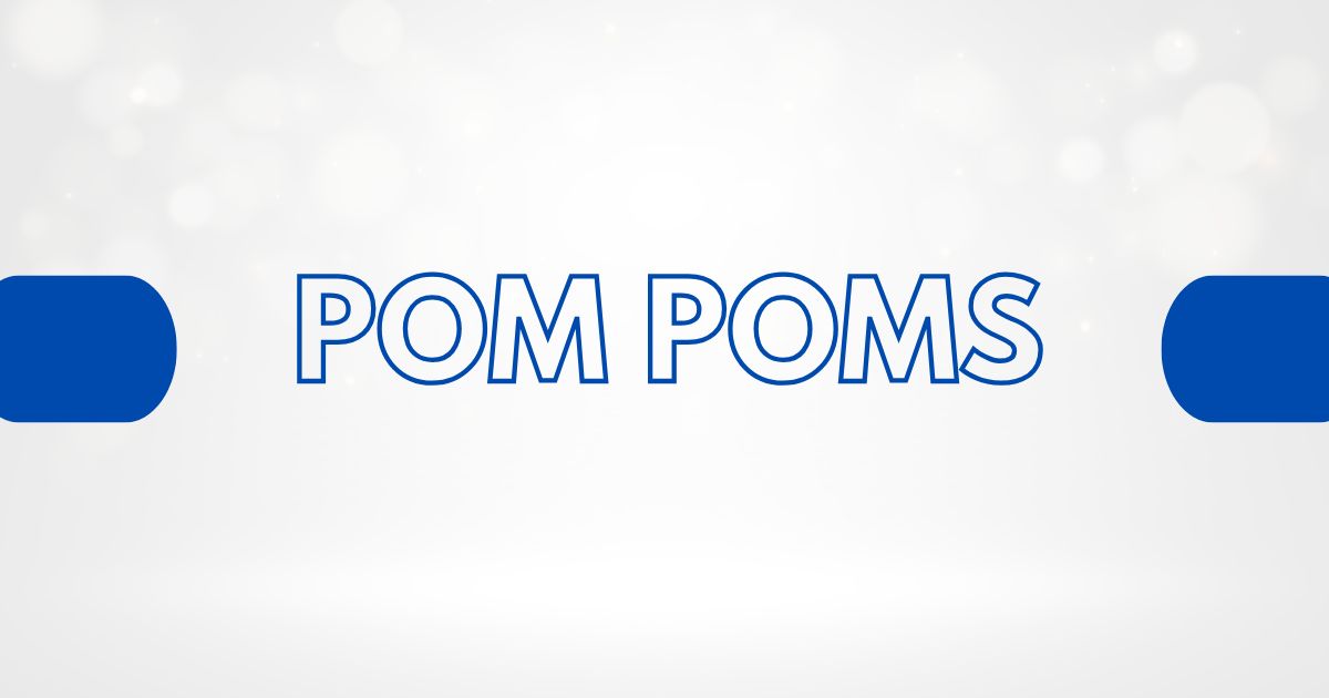 pom poms