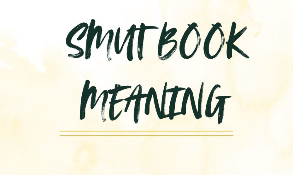 smut book meaning