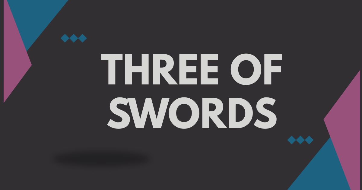 three of swords