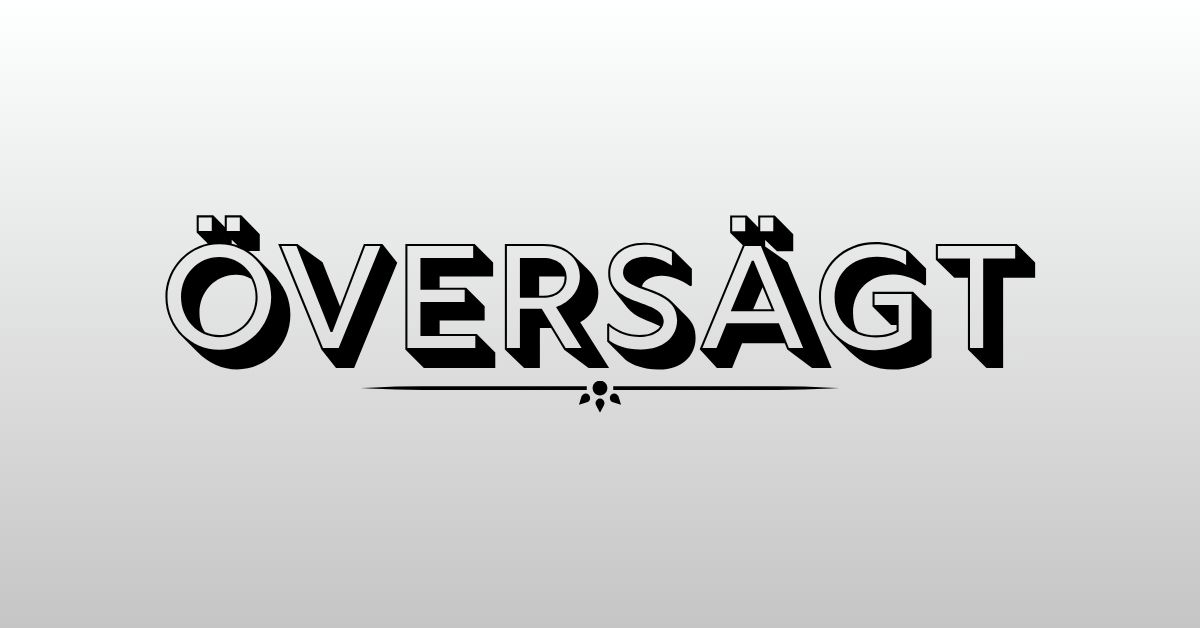 Översägt